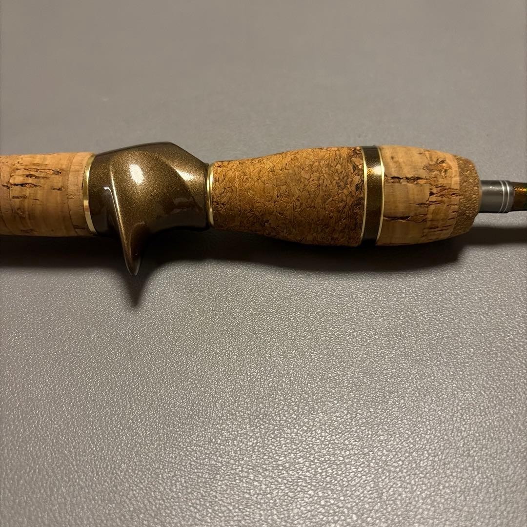 Abu Garcia Troutin Marquis Baitcasting Rod Cork Handle Wooden Reel Seat Used