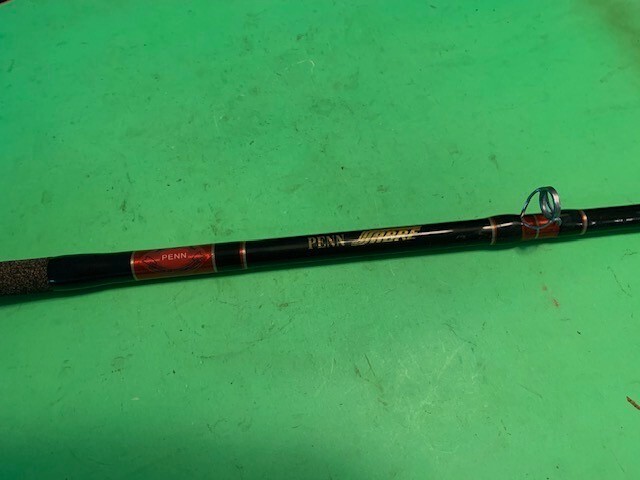 PENN SABRE 8 FOOT 15 TO 30 POUND JIG STICK FISHING ROD PENN RODS OF CHAMPIONS