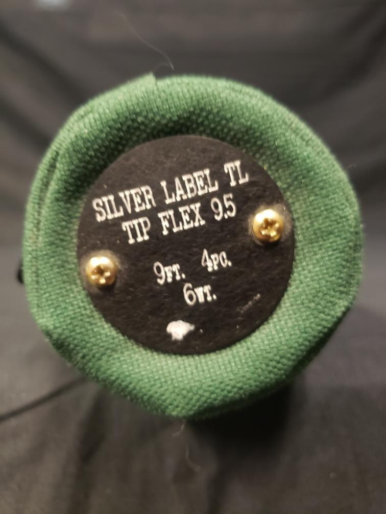 ORVIS SILVER LABEL TL TIP FLEX 9.5 9′ 4PC 6WT FLY ROD (B26009733)