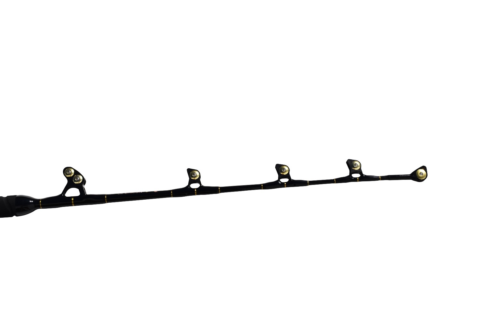 100-120 lb. 3pc Saltwater Fishing Rod – Roller Tip – Deep Drop Trolling