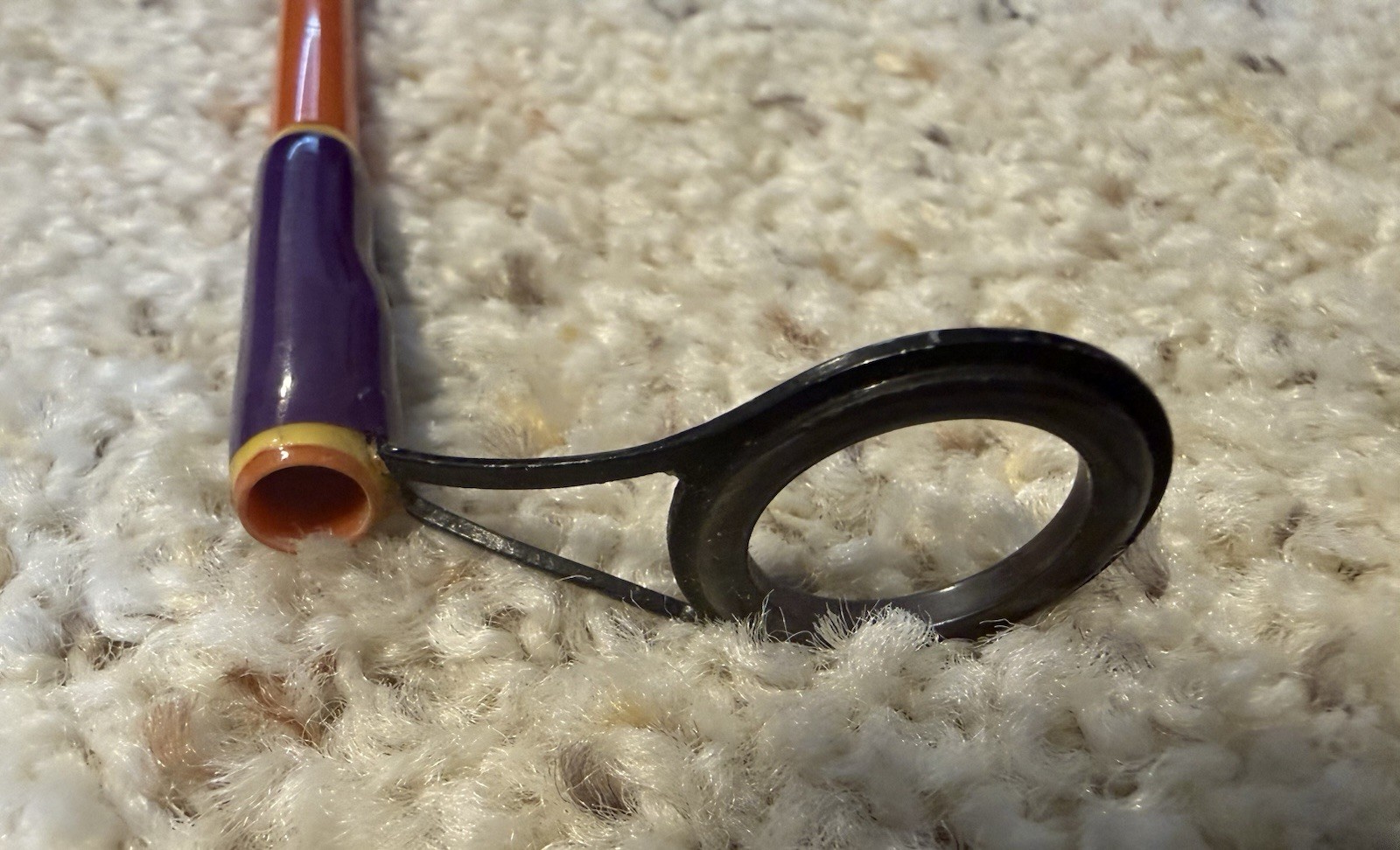 ***RARE*** Orange Glass Kencor “Magnaglas” XL-2 UL Trout (2) Piece Fishing Rod