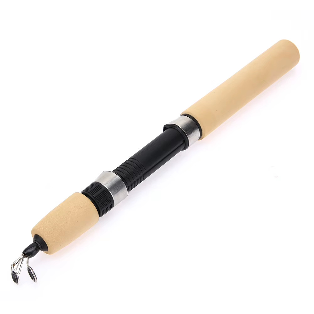 60 80 100CM Mini Telescopic Ice Fishing Rod Portable Fishing Pole Winter Tackle
