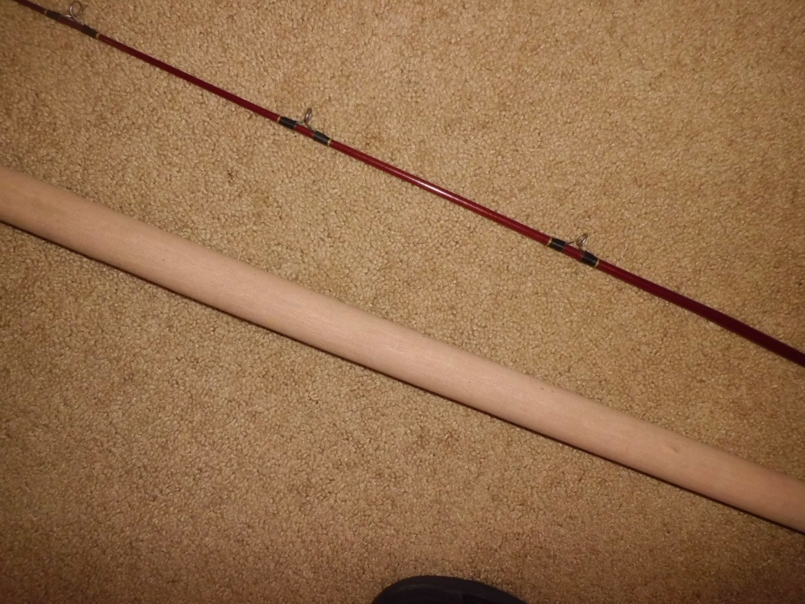 Vintage Silaflex PT110 Baitcasting 6′ Rod made in USA- 12lb test