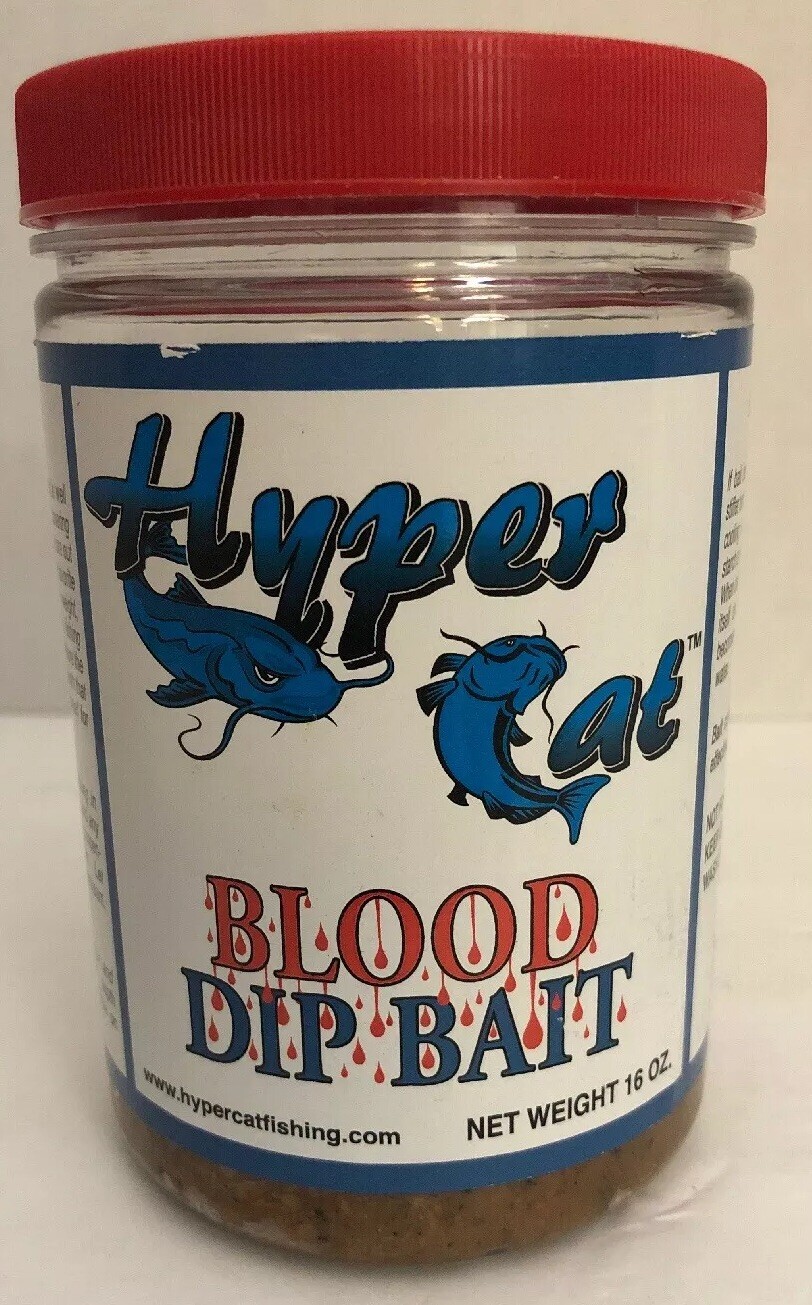 FAMOUS HARD TO FIND HARPER CAT BLOOD DIP CATFISH 1ea 16 Oz JAR-SHIPS N 24 HOURS