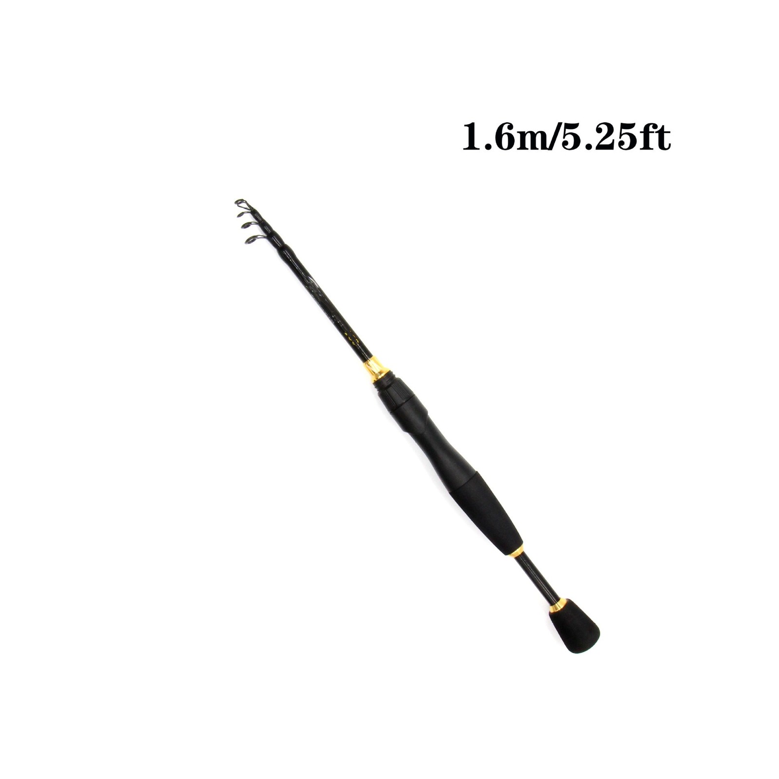 1.6M-2.4M Telescopic Fishing Rod Carbon UltraLight Vibrating type Spinning Rod