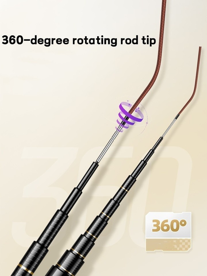 Telescopic Fishing Rod Carbon Fiber Ultra Light Spinning Fast Trout Stream Rods