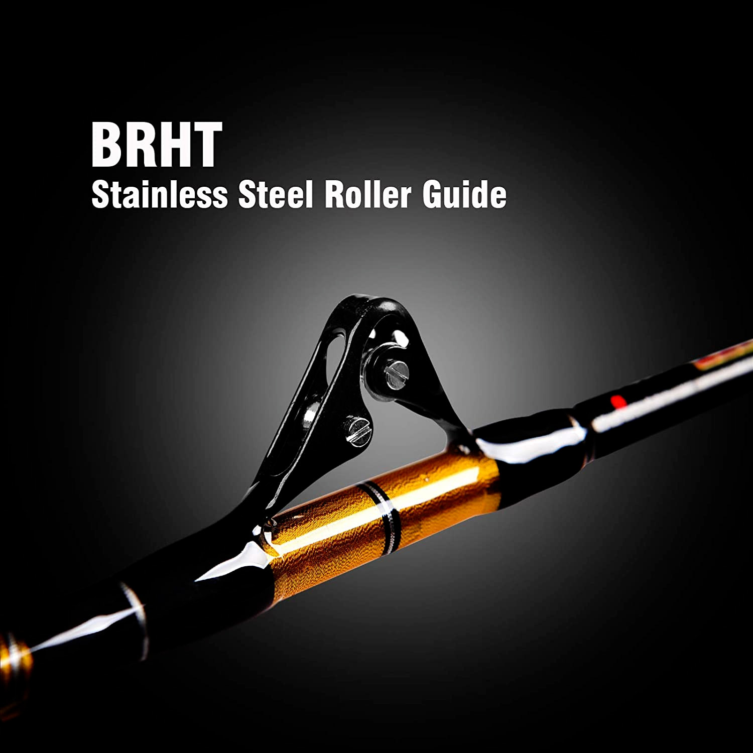 Saltwater Offshore Heavy Trolling Rod Big Game Roller Boat Fishing Pole 1PC 2PC