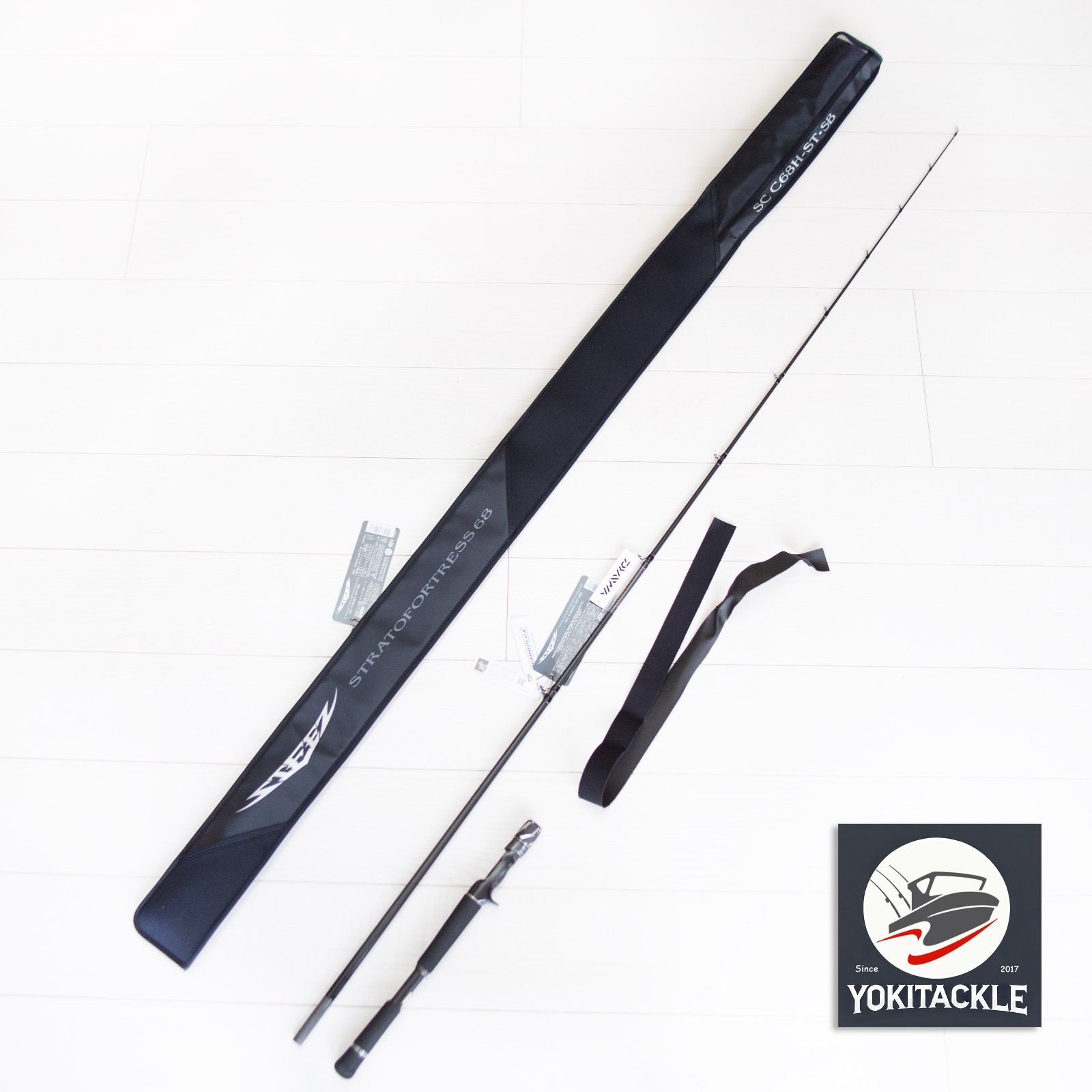 Daiwa STEEZ SHORE COMPETITION SC C68H – ST-SB STRATOFORTRESS 68 Rod