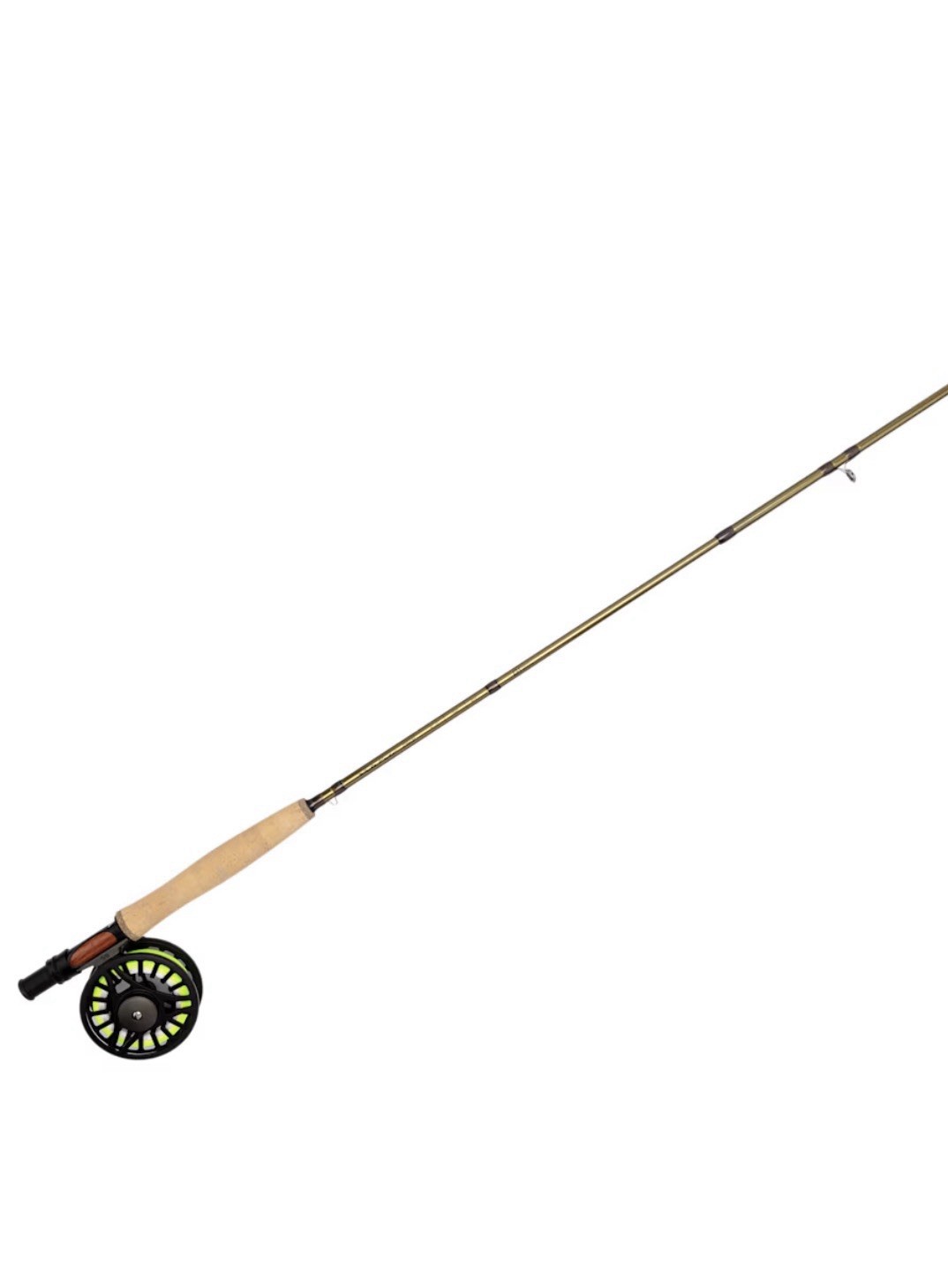 White River Fly Rod Synch 9-0 / 8 Wt/4pc With 7/8 Reel Line Case Never Used