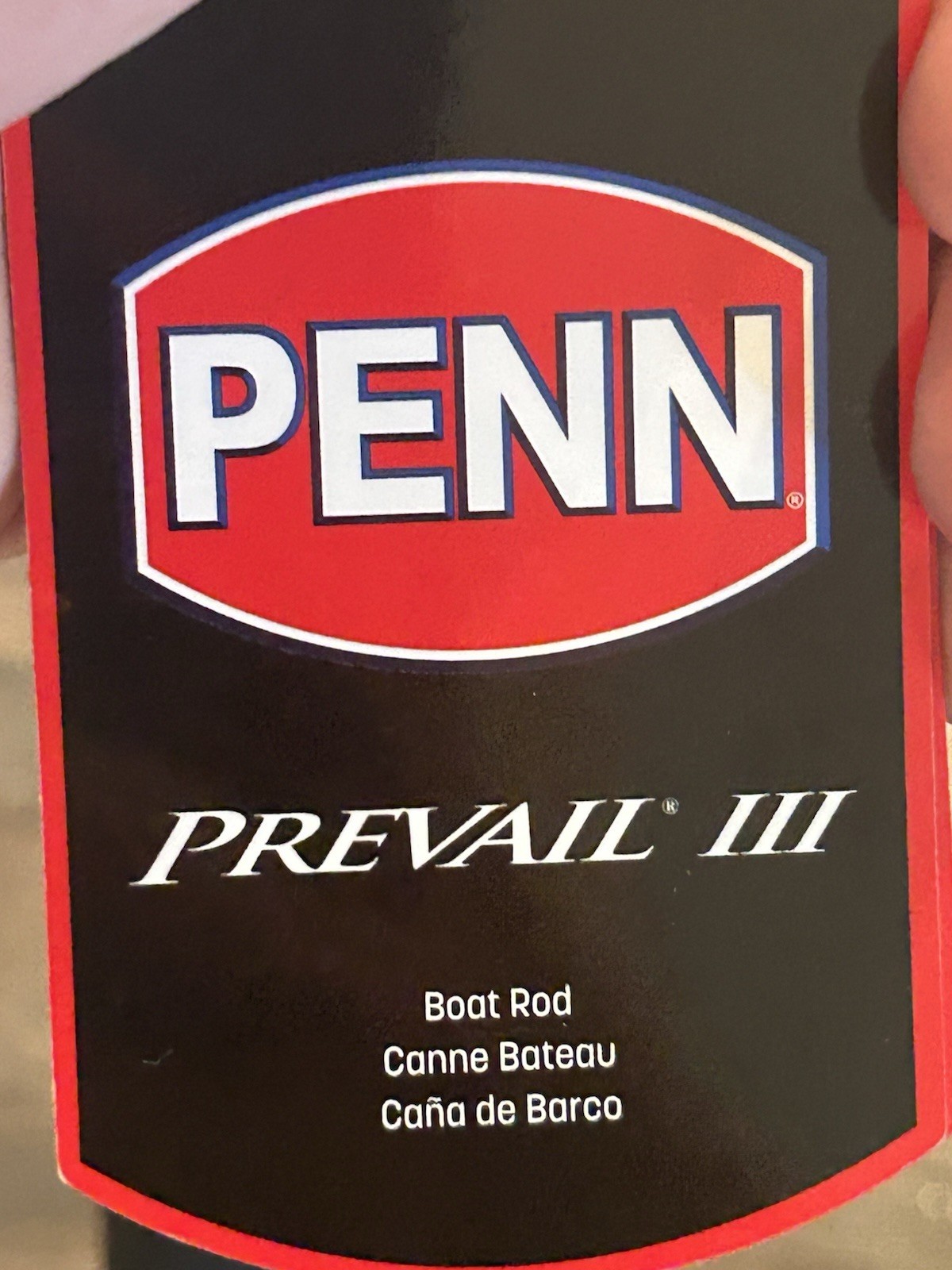 Penn Prevail III 6′ 6″ Boat Spinning Rod 30-50lb PREBWIII3050S66