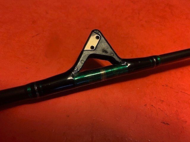 CUSTOM BUILT GLOOMIS? 7 FOOT 10 TO 20 POUND CLASS BAITCASTING FISHING ROD AFTCO