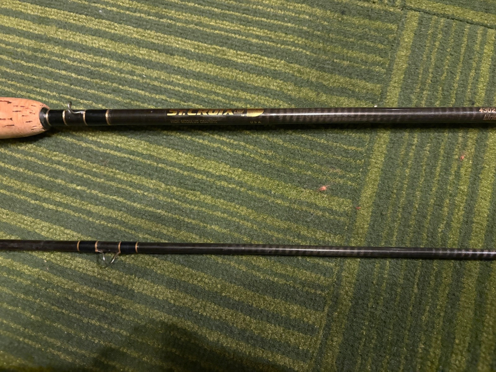St. Croix Imperial Graphite XL – 2-Piece Fishing Rod – 4302-6/7-8’6″ – USA +Case