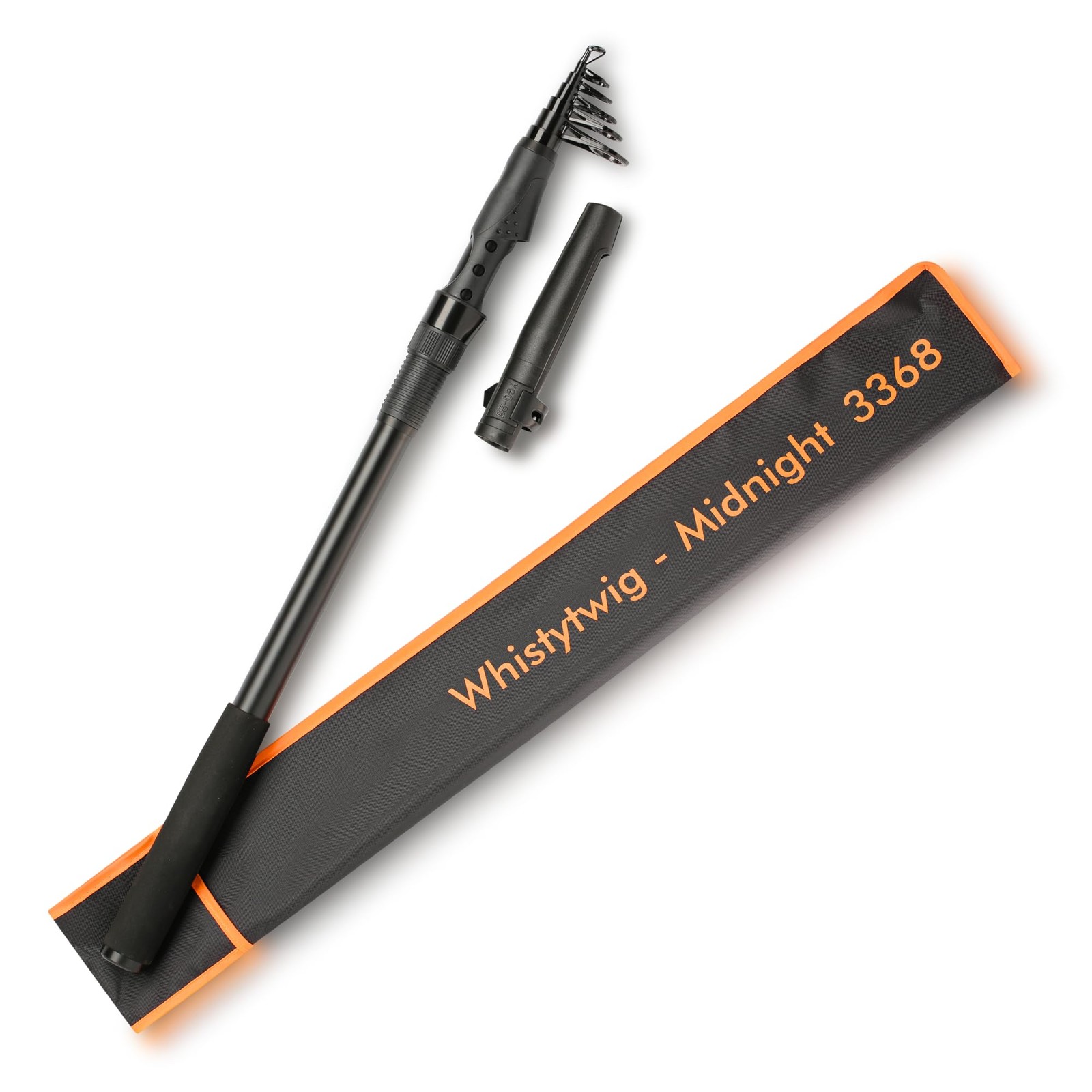 Whistytwig Carbon Fiber Telescopic Fishing Rod – Easy Travel & Storage – Collaps