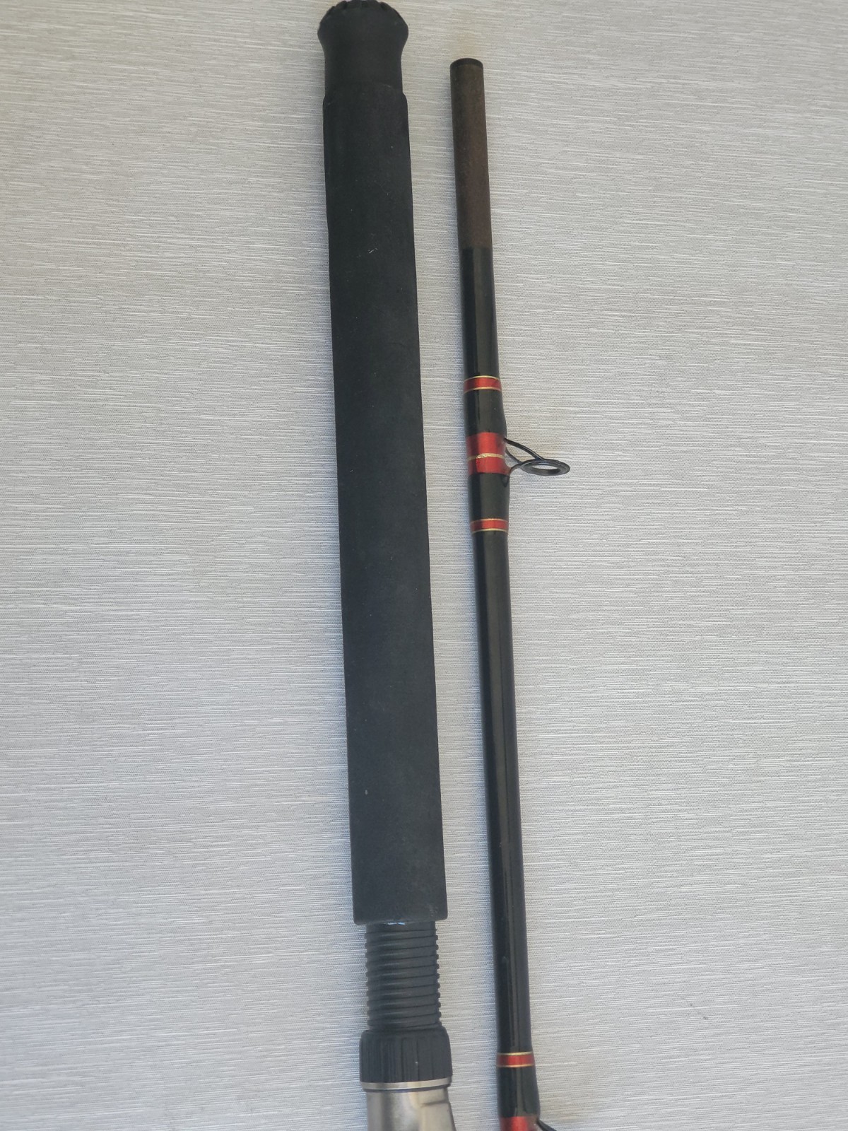 Master Power 6000 Graphite Fishing Rod 8ft 2pc Model 6580 Line 8-20lb Lure 1-3oz