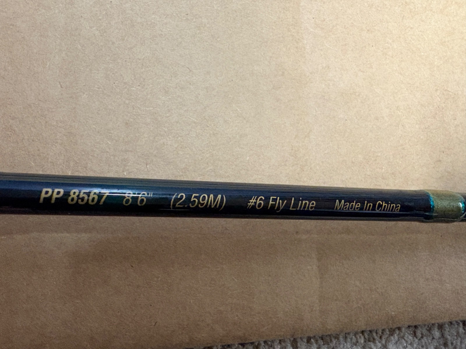 Pflueger Purist PP 8567 8′ 6″ #6 Fly Line Fly Fishing Rod