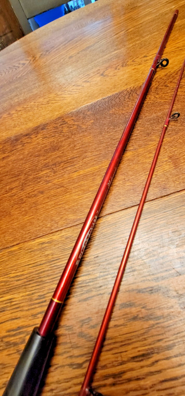 Shakespeare Spectrum SC20 56-2M Casting Fishing Rod 5’6″ Red 2-Piece Medium
