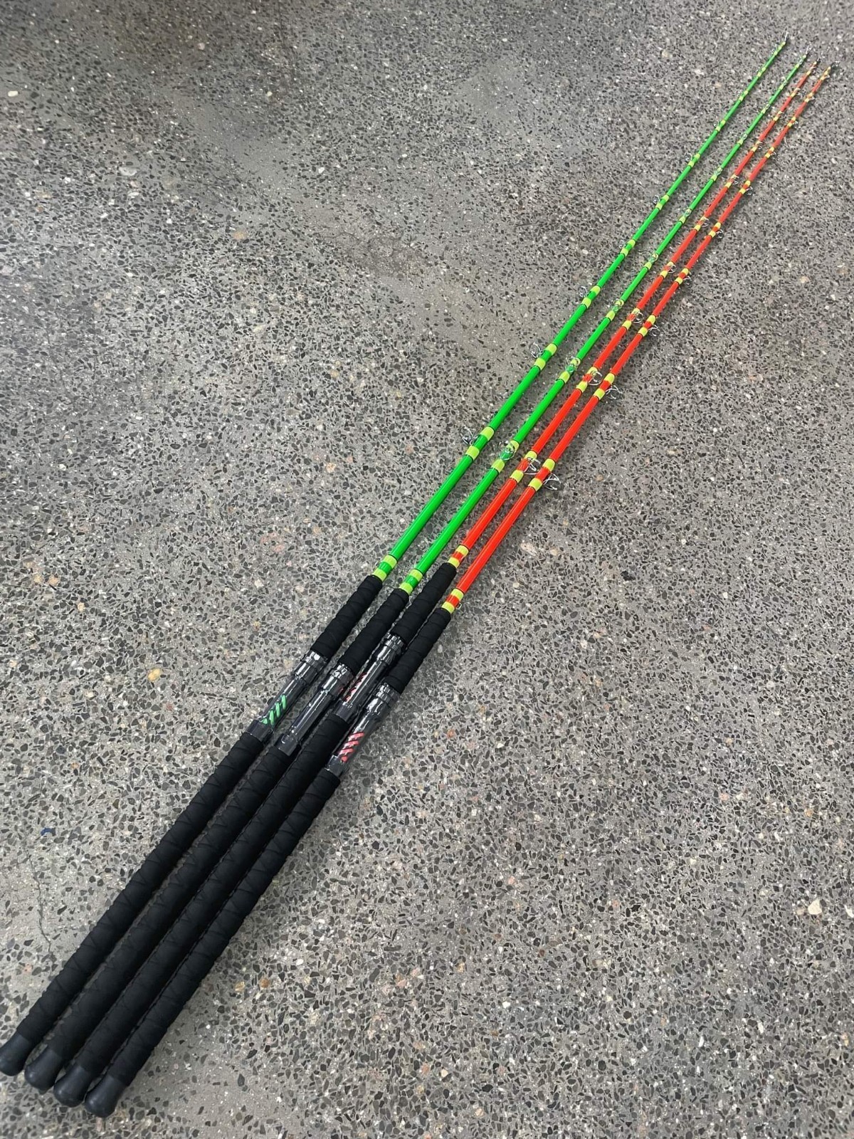 TOUGHEST FRICKE’N 7’6 COMPOSITE SPINNING RODS EVA FOAM (GREEN)