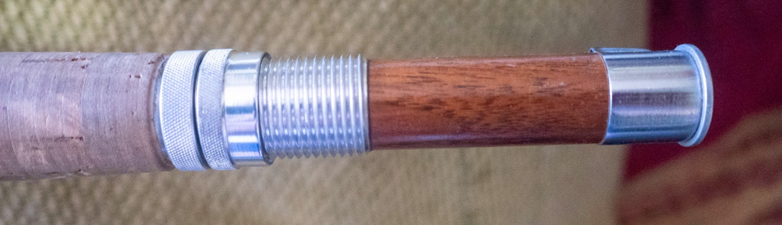 orvis golden eagle fly rod HCF (7) 8ft. 2 piece with tube and sock