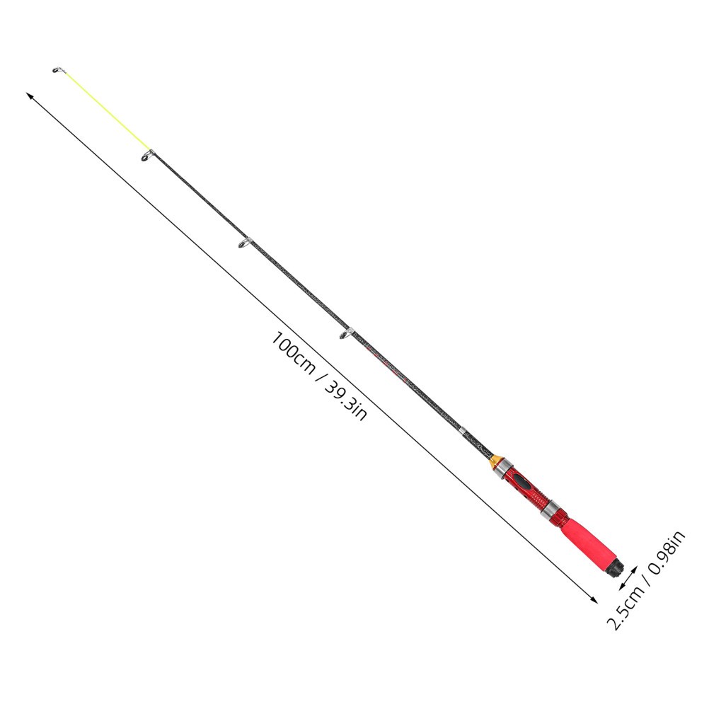 Small Short Fishing Pole Outdoor Fishing Rod Professional Angling Pole Short