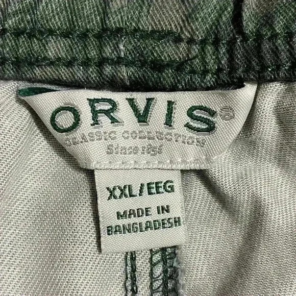 Orvis Women’s Jogger Pants 2XL Green Camo Lyocell Tapered High Rise NWT Pockets
