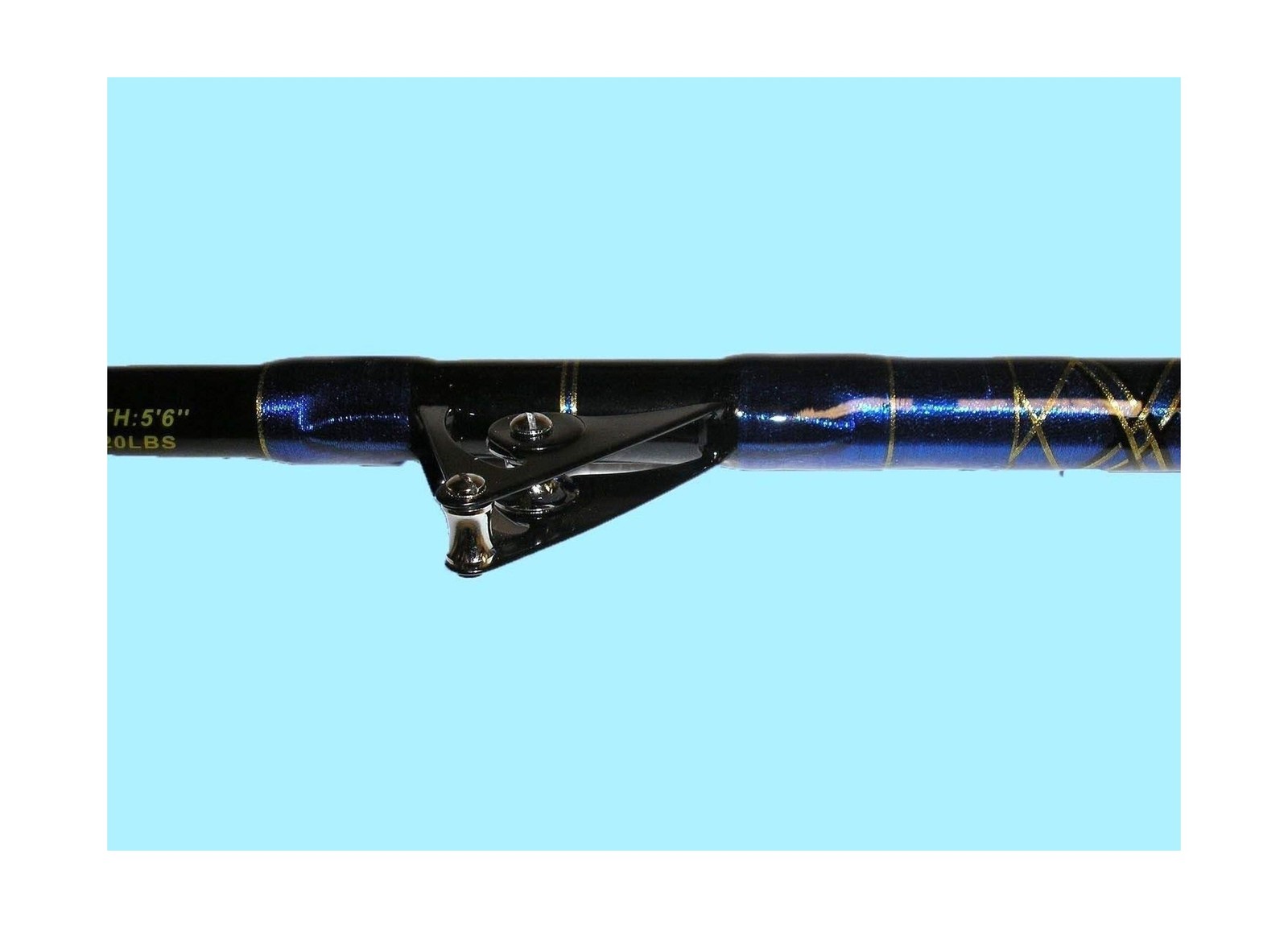 OKIAYA 5’6ft COMPOSIT Mack Daddy 30-80LB Saltwater Big Game Roller Rod