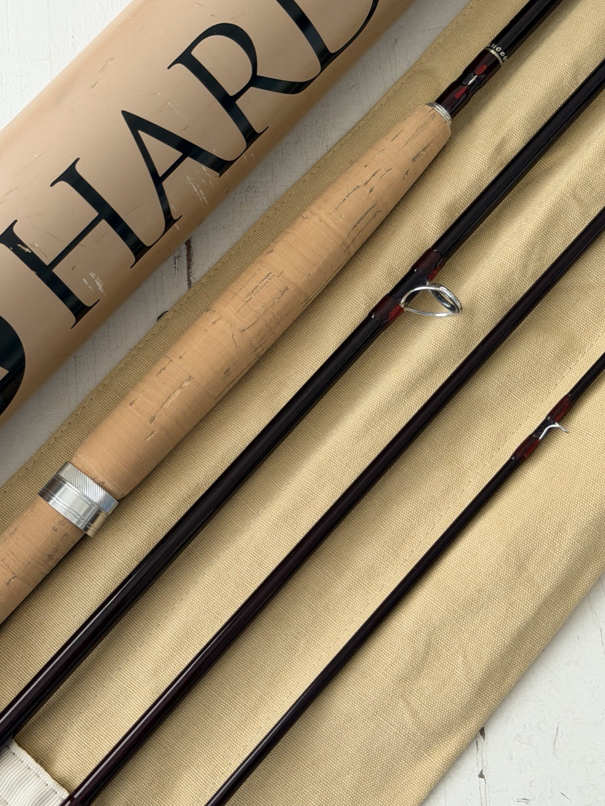 **BEAUTIFUL**🔥HARDY Classic Series LRH Lightweight 4wt. 8’6”in Rod🔥~LEGENDARY~