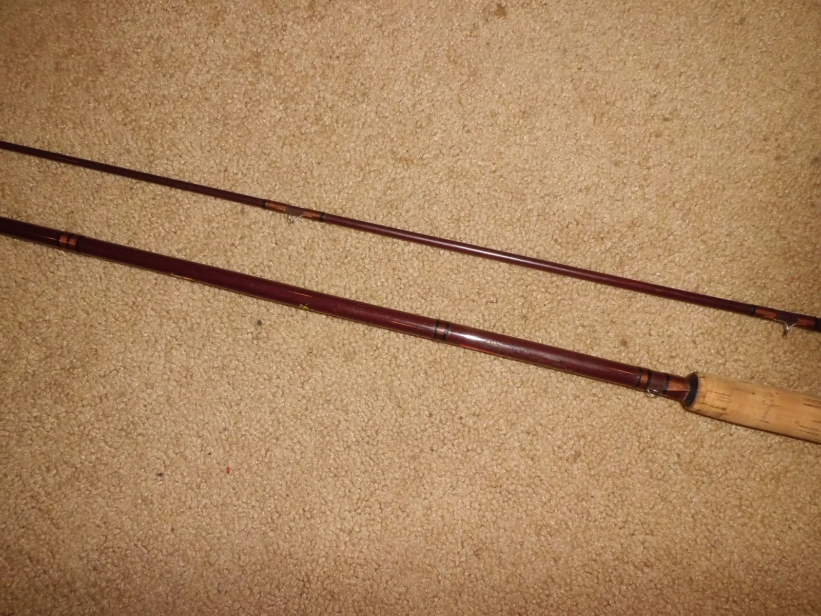 Vintage GARCIA 5-Star Conolon 2405-A Fly 8’6″ Rod made in USA- 6-7 fly wt