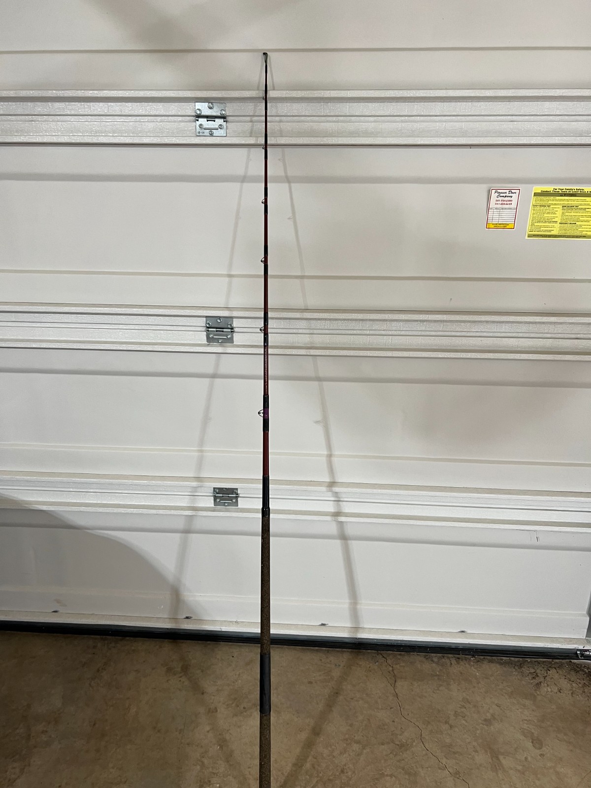 Truline Custom 6′ Tuna Fishing Rod 20-50lb line. Re-wrapped from original blank.