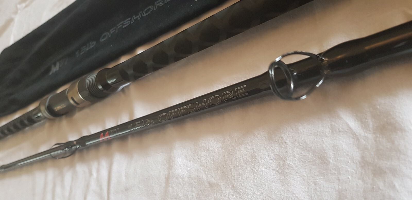 MTI OFFSHORE 15LBS BOAT ROD** NEED A RING INSERT***