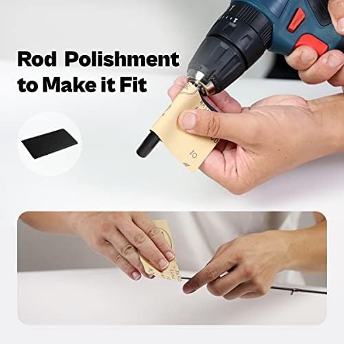 OJYDOIIIY Fishing Rod Repair Kit with Epoxy Glue, Wrapping Thread, Clipper, and