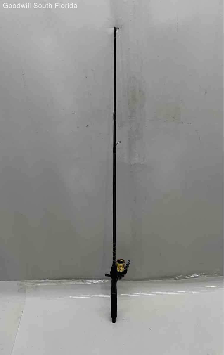 Roddy Hunter H52 Black 6.5 Inch Spinning Reel And Fishing Rod
