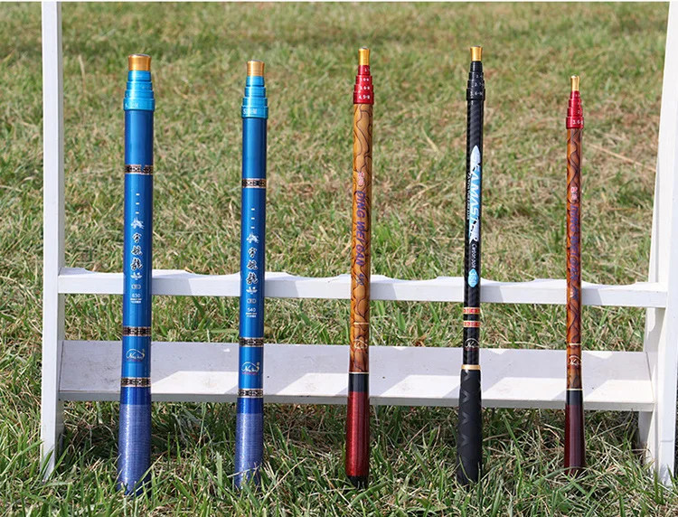 Ultra-light Carbon Fishing Rod Short Section Adjustable Stream Fishing Rod