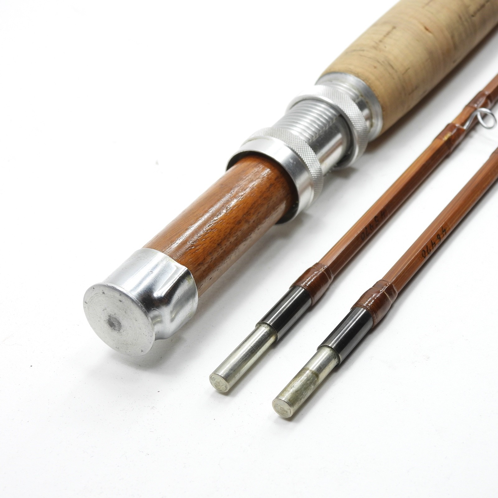 Orvis Impregnated “Battenkill” Bamboo Fly Rod. 8’. 8wt. 4 3/8oz. W/ Tube & Sock.