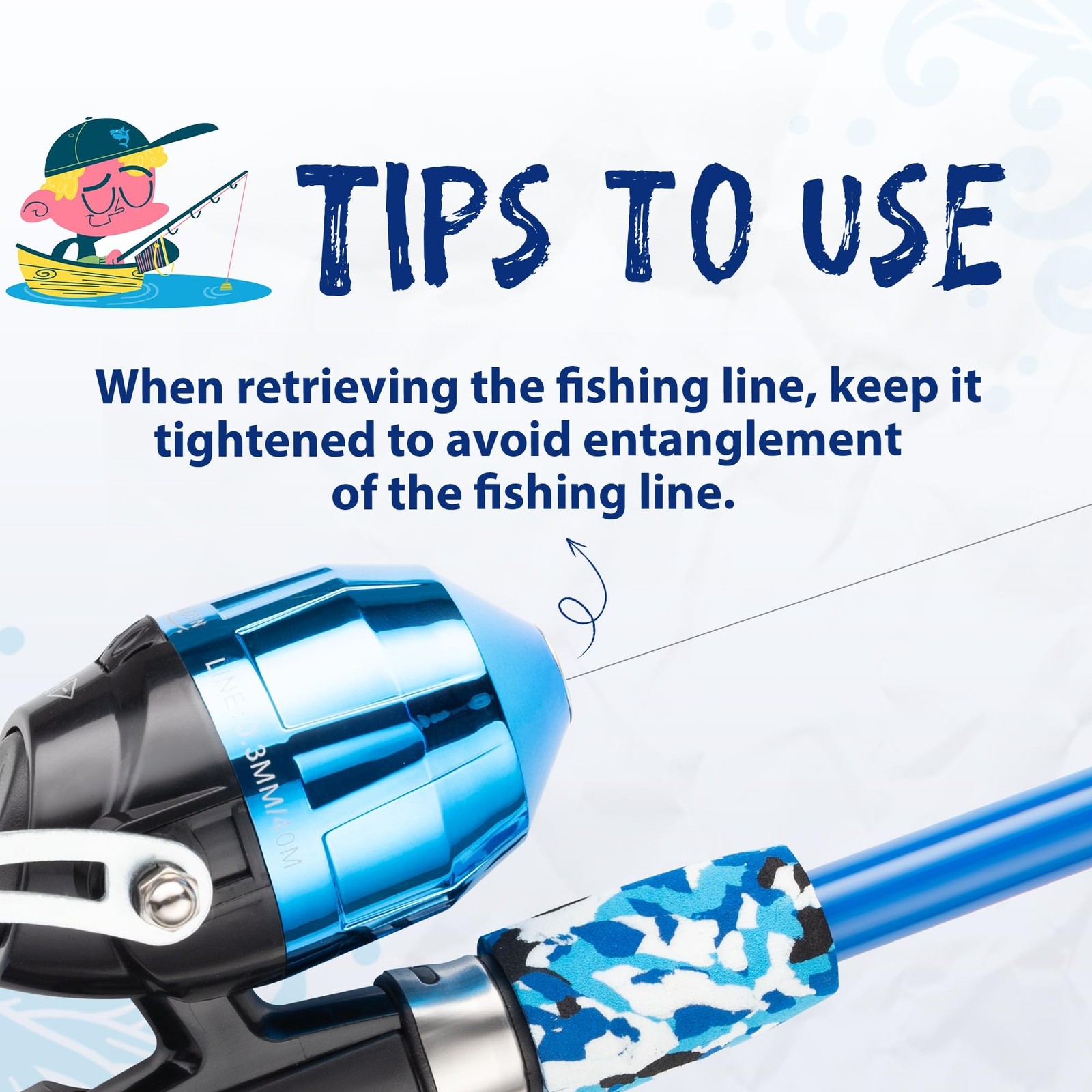WIDDEN Kids Fishing Pole, Portable Telescopic Kids Fishing Poles for Boys and…