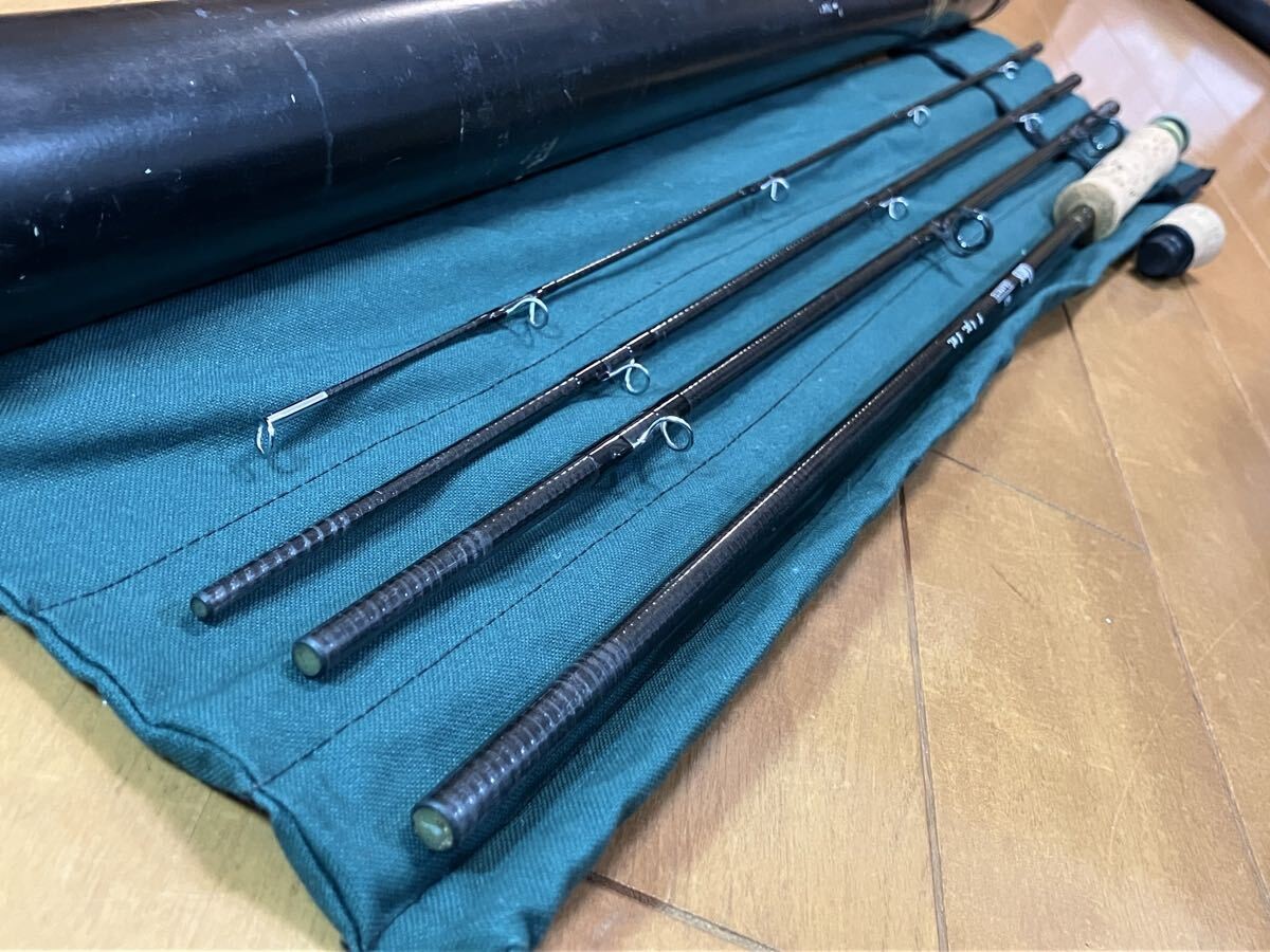 ORVIS Graphite HLS 9′ 4.1/4oz 8 4-Piece Rod Case and Rod Bag