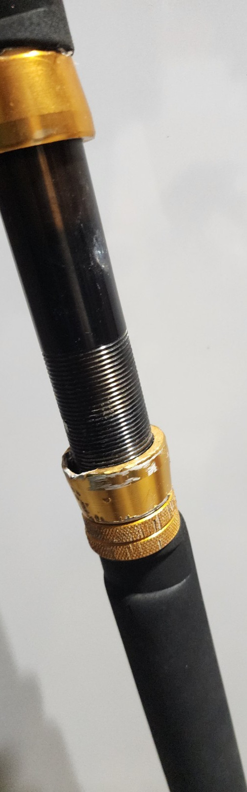 Osprey Troller-Z 7’ Black & Gold Trolling Rod – Big Game Saltwater – USED