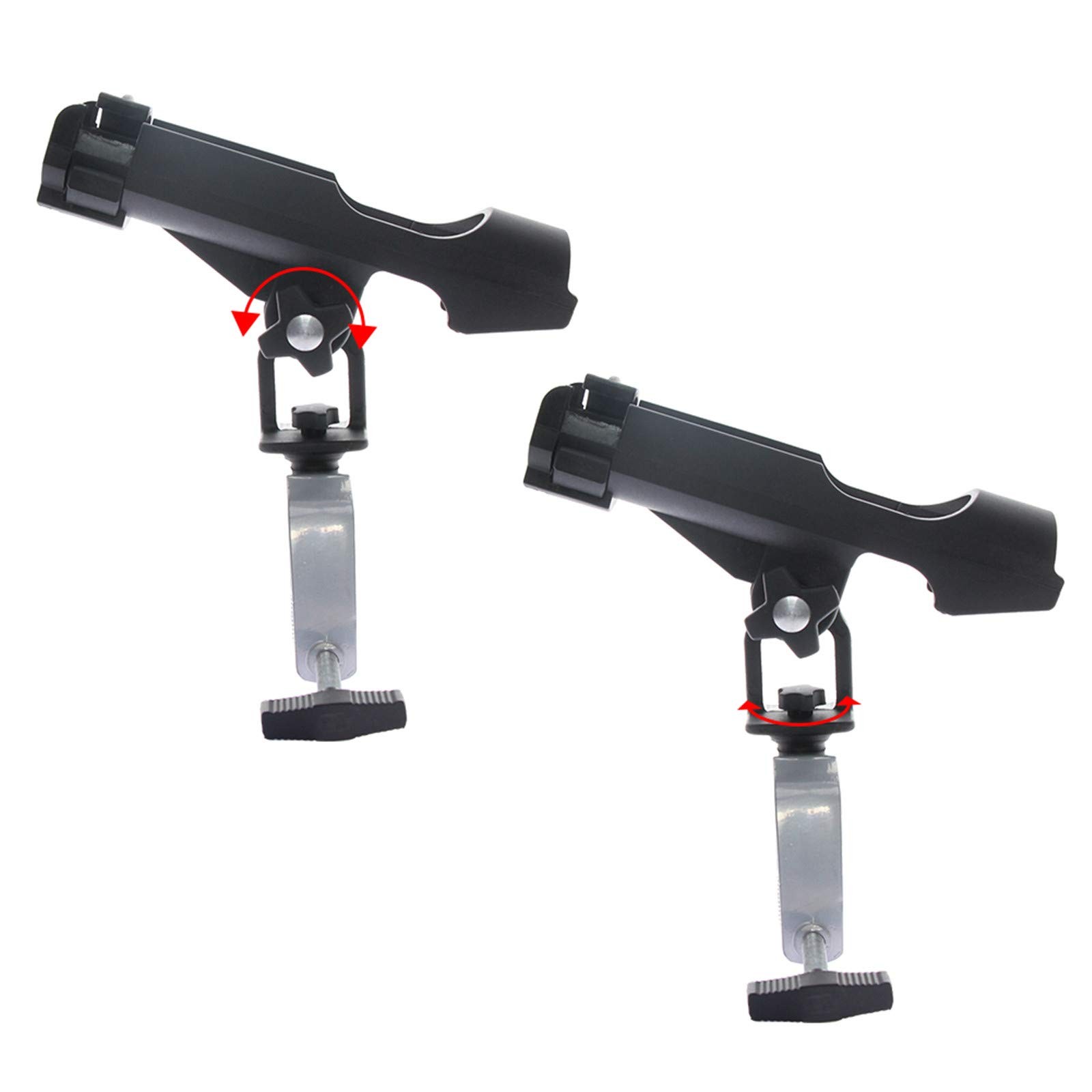 Croch Fishing Rod Holder Boat Rods Holder Folding Holder Large Clamp Opening