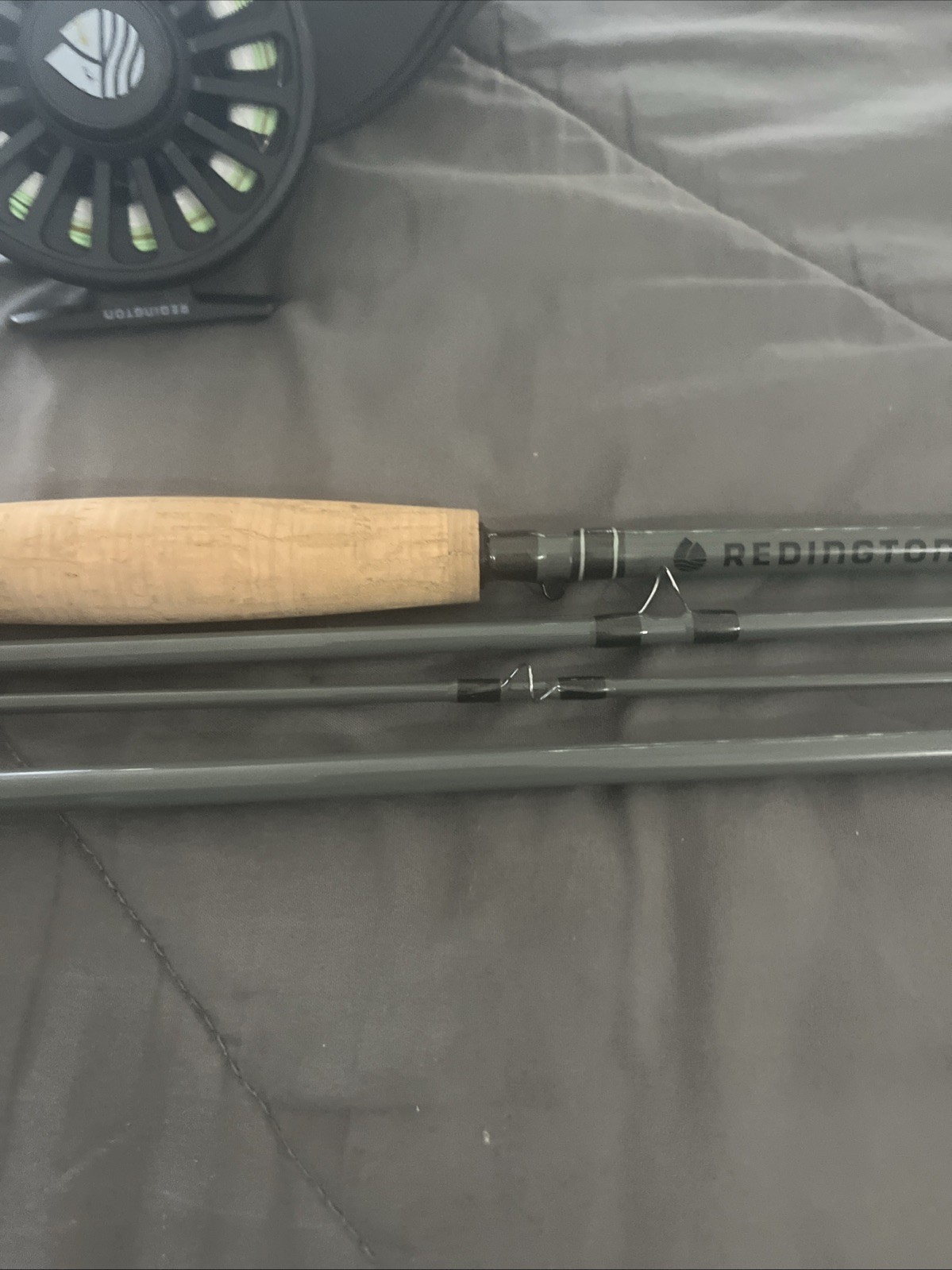 REDINGTON WRANGLER TROUT 9′ WITH FLY REEL and CASE-5WT- Fly Fishing