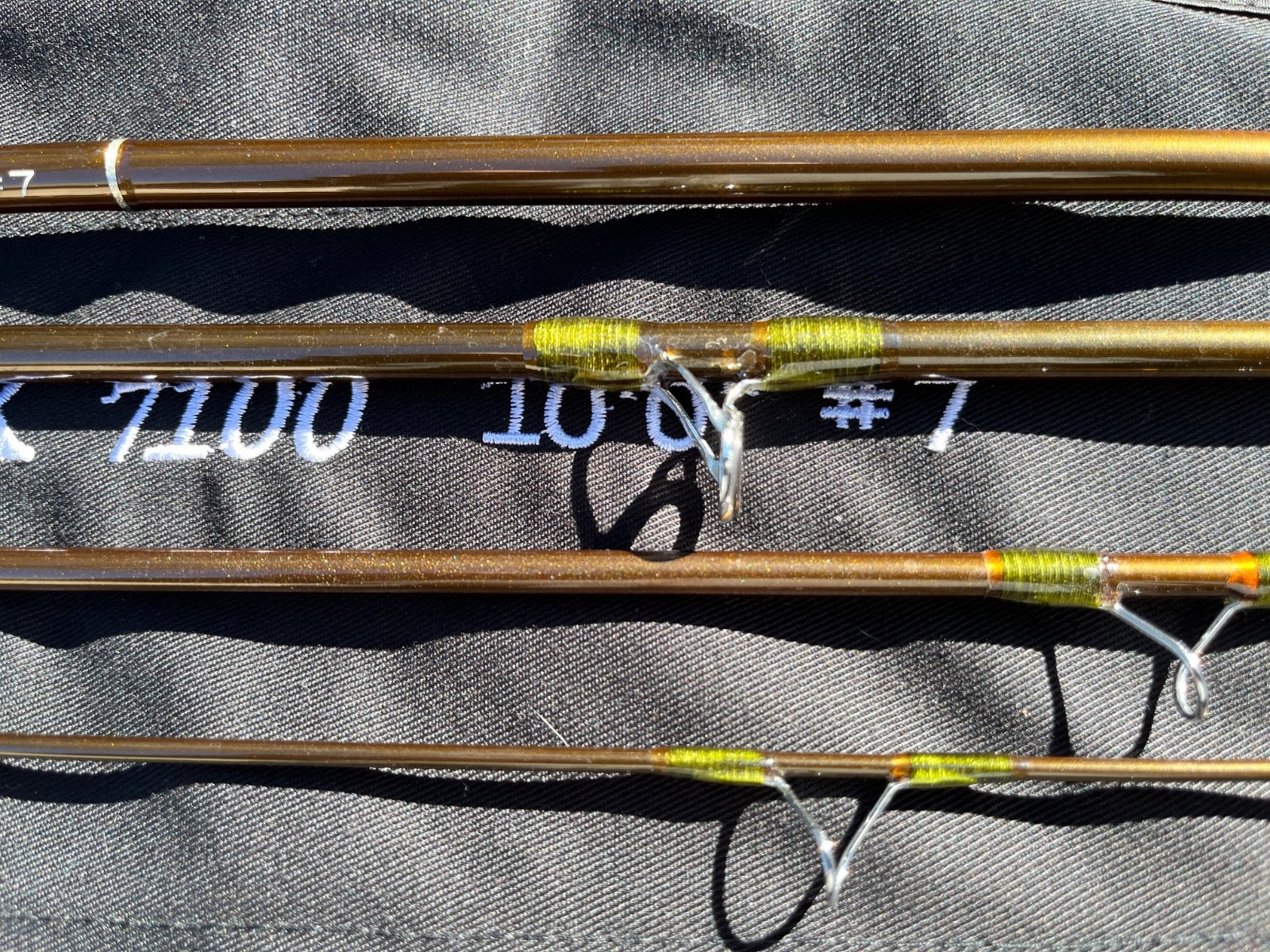 HANAK Stillwater X Competition 7100-4 7 wt 10 foot 4 piece Fast action Fly Rod