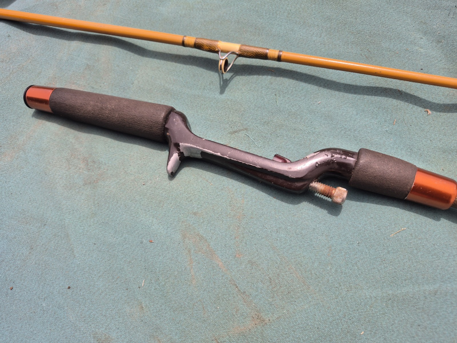 Rare VINTAGE BRULE ARISTOCRAT 6′ 3″ Fishing Rod Plano Case Wisconsin Made