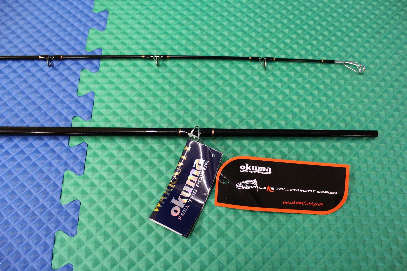 Okuma Big Lake Tournament Series Down Rigger Rod 8′ 0″ 2-Pc Medium BLT-DR-802M