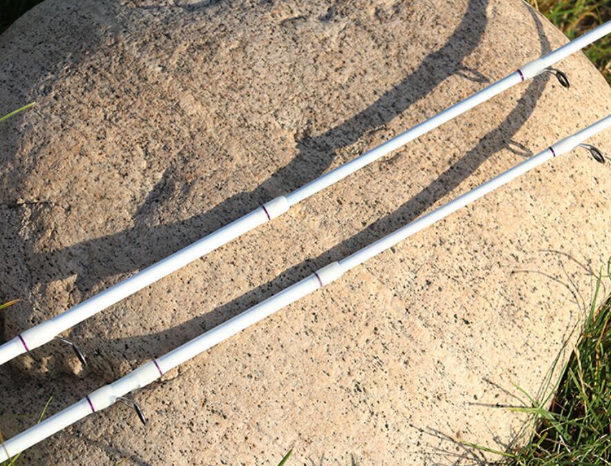 1.65M/1.8M Carbon Fiber Fishing Rod Spinning Casting Fishing Lure Pole 2 Section
