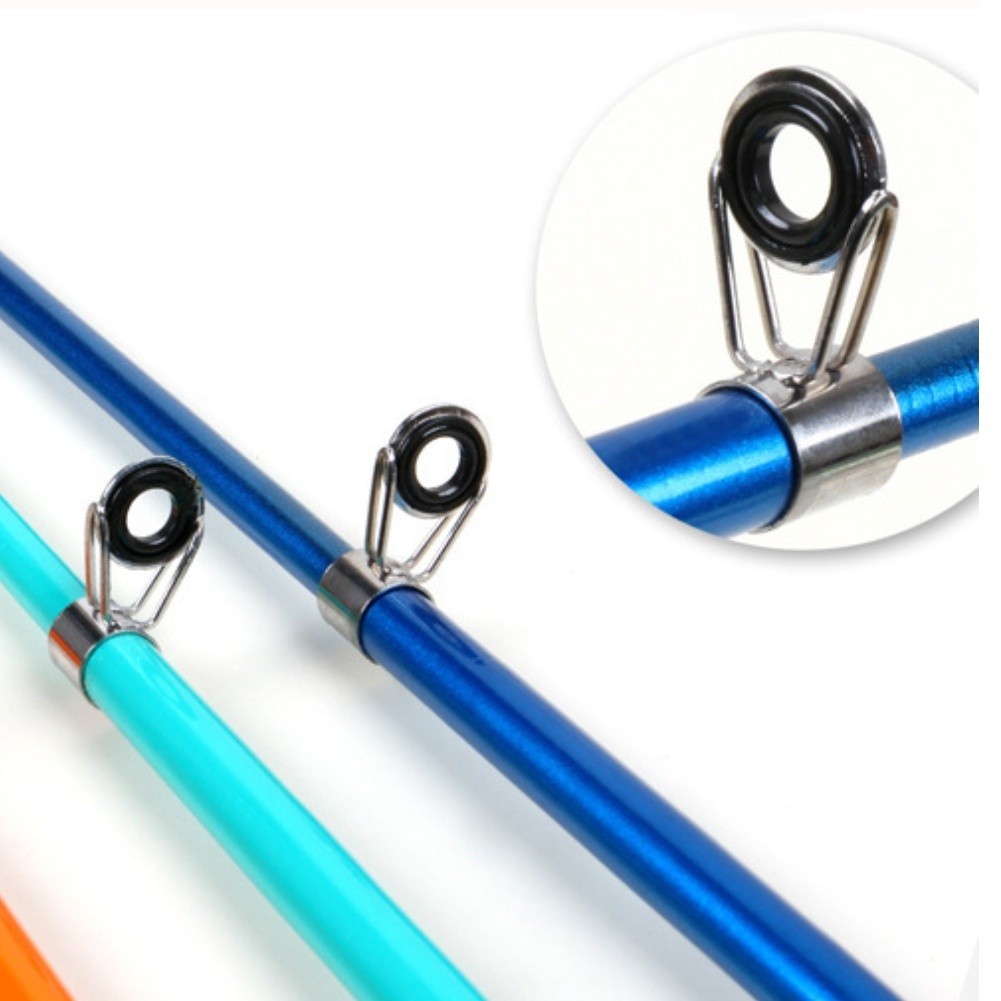 Children Fishing Pole Set with Fiberglass Rod Reel and Complete Fishing Kit