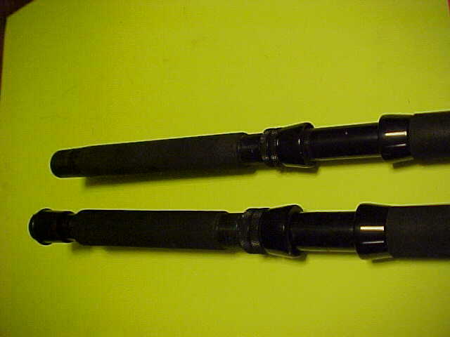 SET OF 2 CUSTOM SABRE CONVENTIONAL FISHING RODS FUJI SIC GUIDES AFTCO REEL SEATS