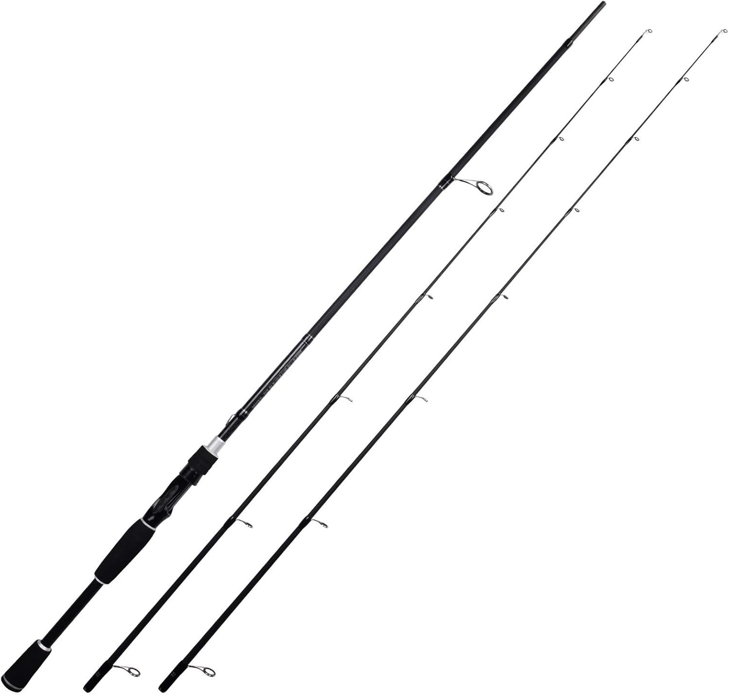 Perigee II 7′ Carbon Fiber Rod | Fast Action | Fuji O-Ring | 2pc Bass Walleye