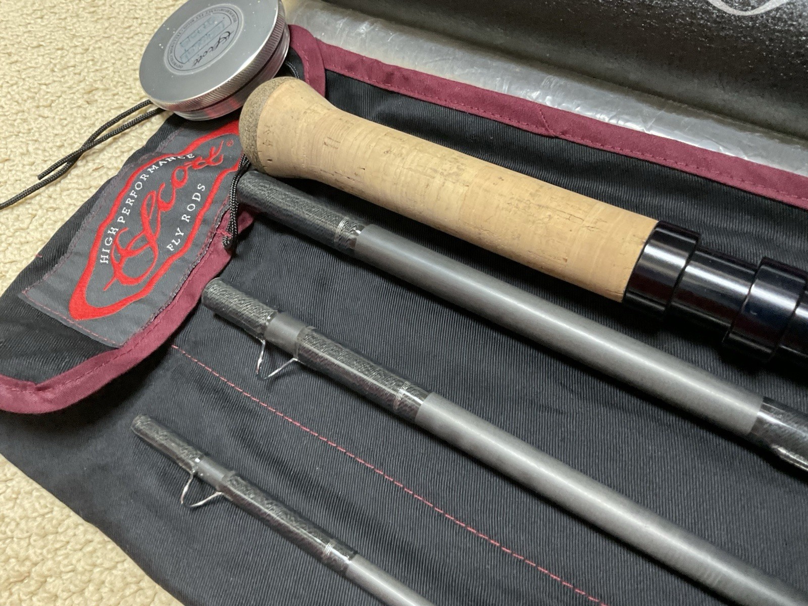 UNUSED Scott Spey Fly Rod LS2 1269/4 Shooting Head Special 12’6” 9wt
