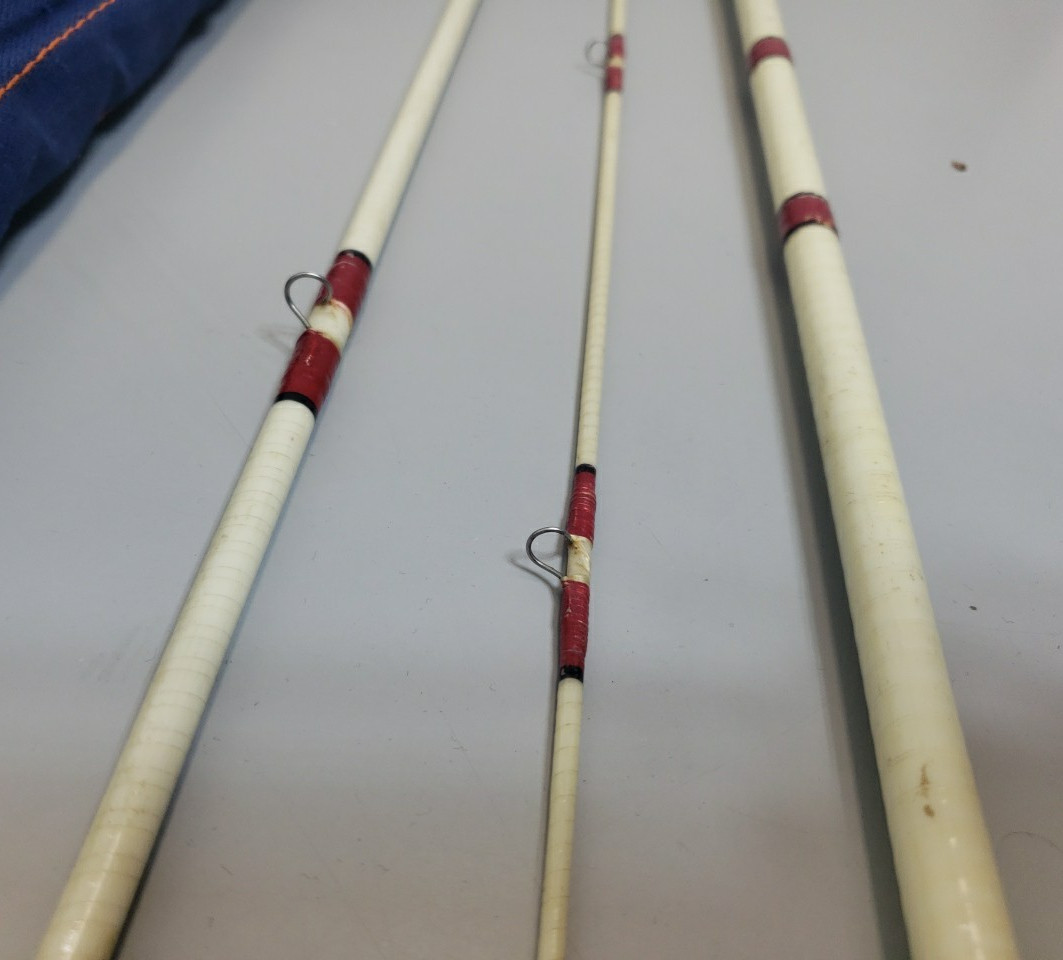 Vintage Shakespeare Wonderod Fly Fishing Rod Howald #1380T-FJC 8’6″ w/ case