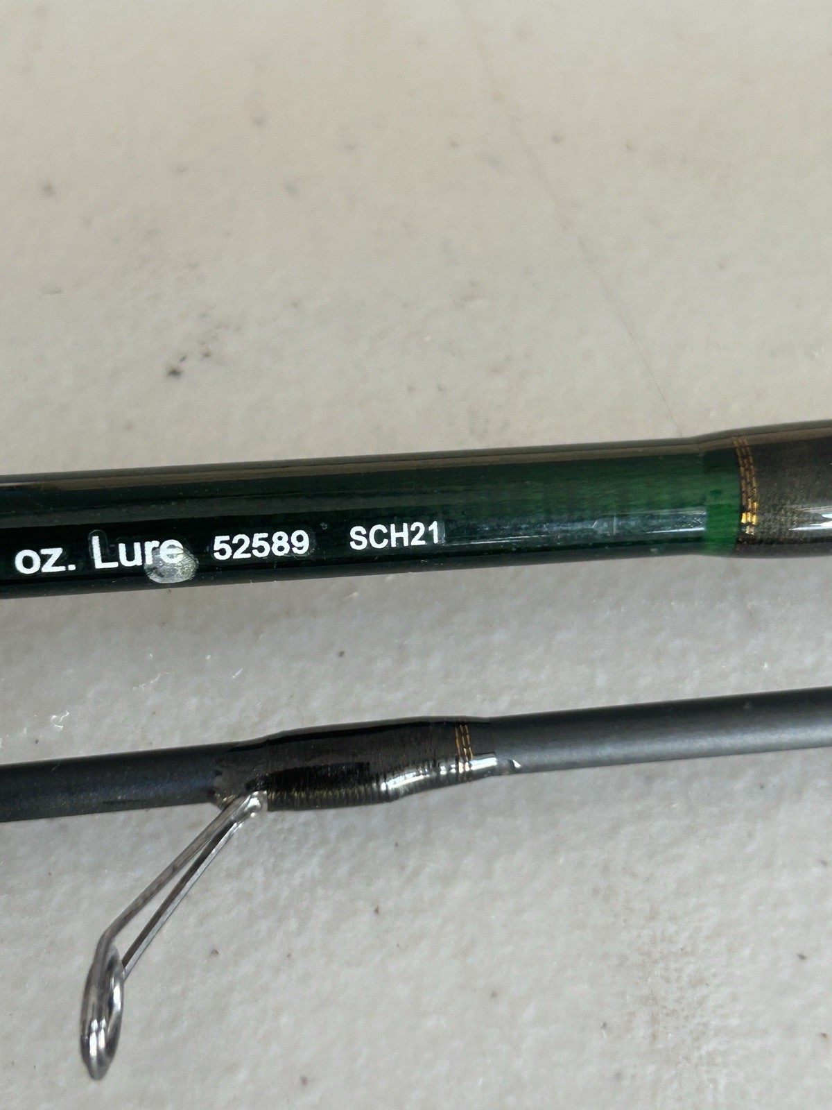 Lot Of 2 Scheels Ultra Light Series 7’ 2 Piece Light Extra Fast Spinning Rods
