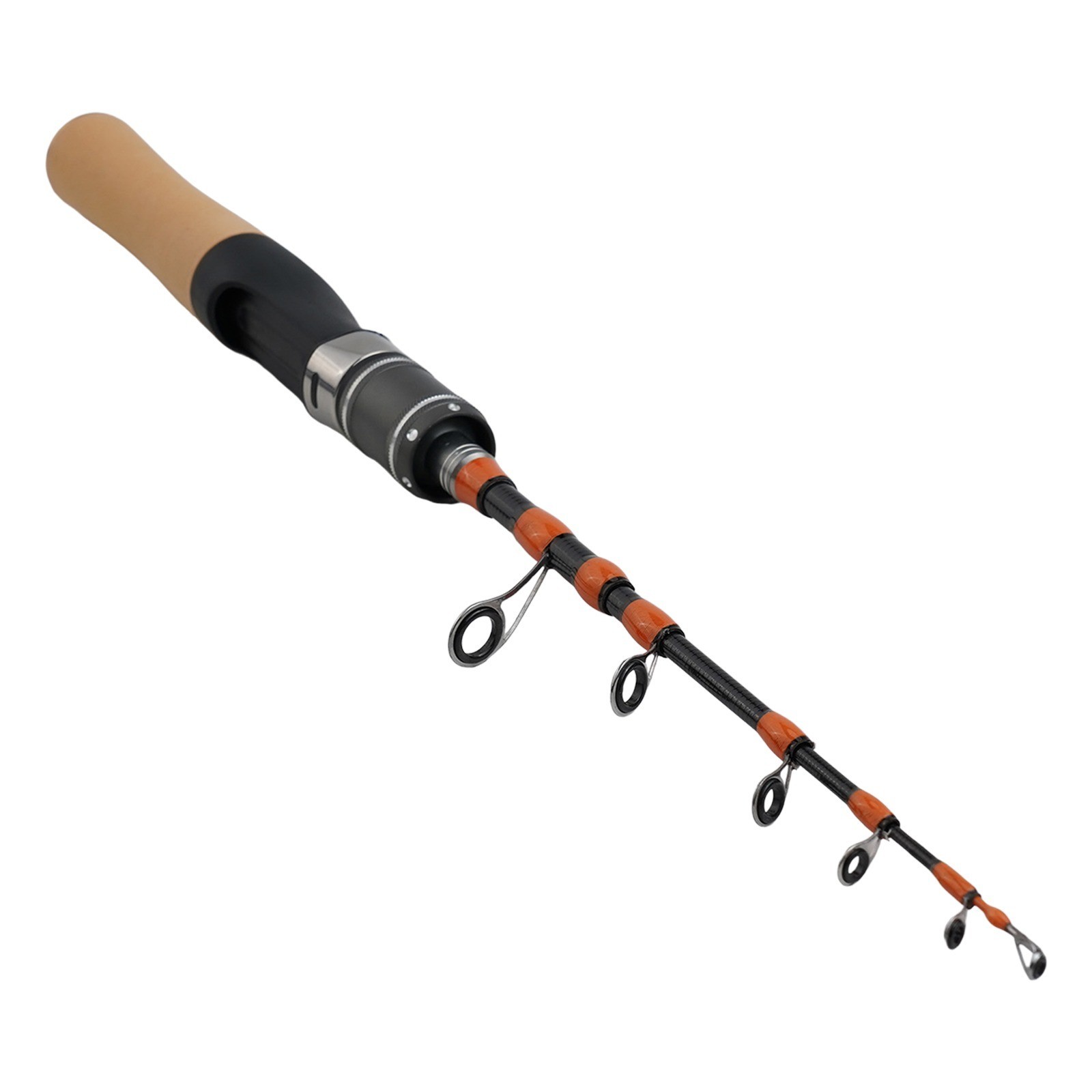 Portable Telescopic Casting and Spinner Fishing Rods UL Horse Mouth Rod 4-10lb