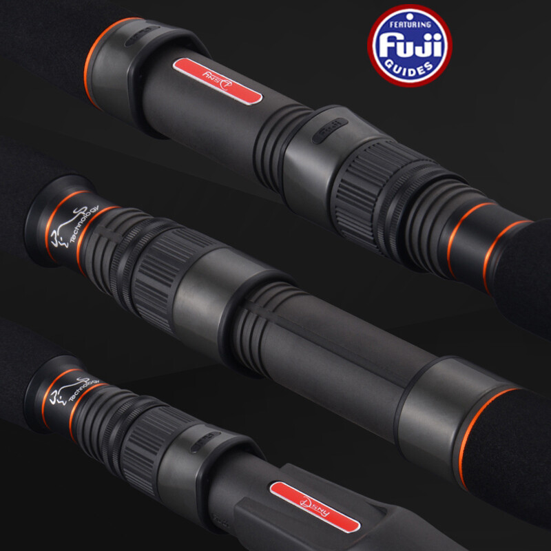 CAMEKOON 2-Pcs Pack from 6’3″ to 6’9″ Spinning & Casting Rod for Jigging Fishing